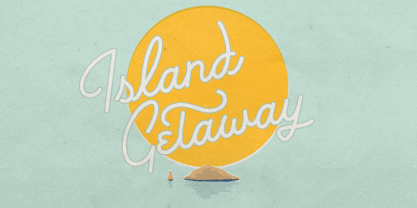 Vintage Travel Font Poster 15