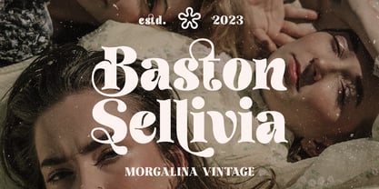 Morgalina Vintage Font Poster 7