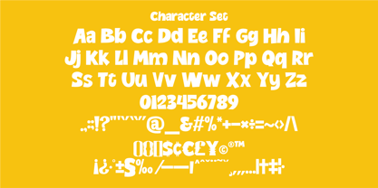 Bigsize Font Poster 6