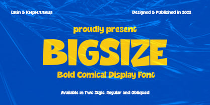 Bigsize Font Poster 1