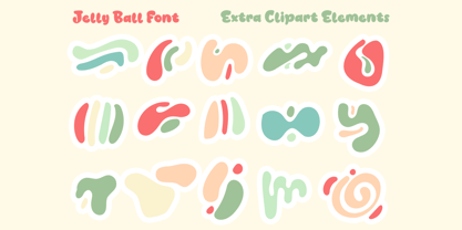 Jelly Ball Font Poster 8