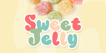 Jelly Ball Font Poster 3