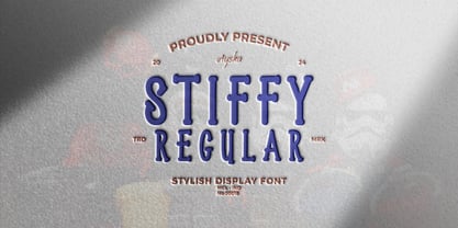 Stiffy Font Poster 1