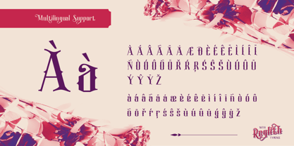 Reylith Font Poster 8