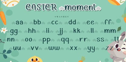 Easter Moment Font Poster 7