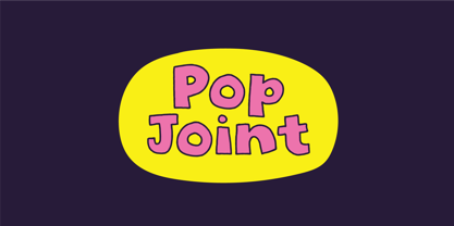 Pop Joint Font Poster 1