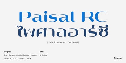 Paisal RC Font Poster 1