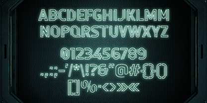 Starlux Font Poster 8