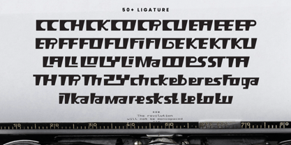 The Fontfuny Font Poster 4