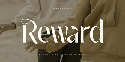 Reward Font Poster 1