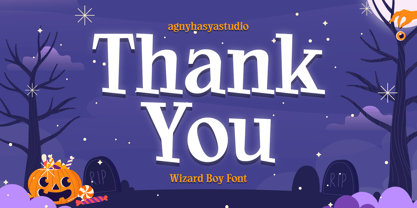 Wizard Boy Font Poster 11