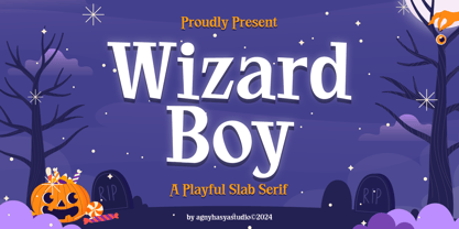 Wizard Boy Font Poster 1