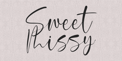 Sweet Missy Font Poster 1