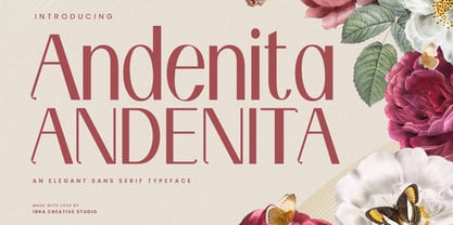 Andenita Font Poster 1