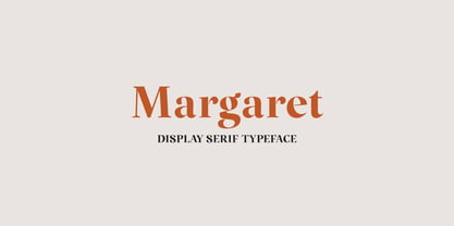 Margaret Fragile Font Poster 1