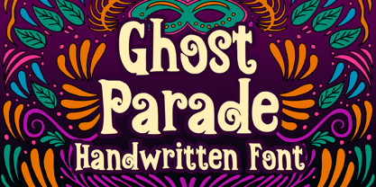 Ghost Parade Font Poster 1