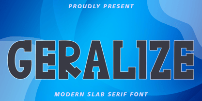 Geralize Font Poster 1