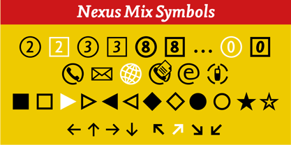 Nexus Mix Pro Font Poster 5