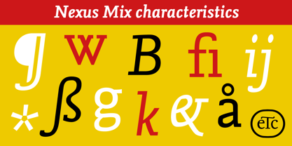 Nexus Mix Pro Font Poster 4