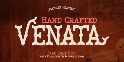 Venata Font Poster 1