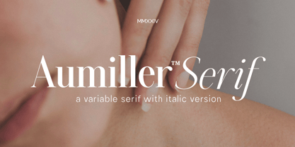 Aumiller Serif Font Poster 1