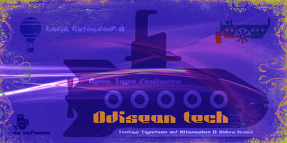 Odisean Font Poster 12