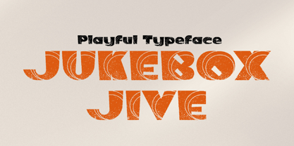 Jukebox Jive Font Poster 1