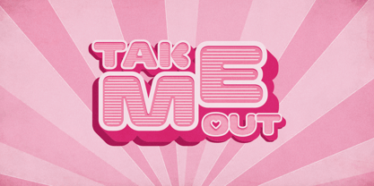 Pink Power Font Poster 5