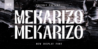 Mekarizo Font Poster 1