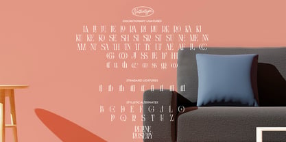 Reline Rosery Font Poster 7