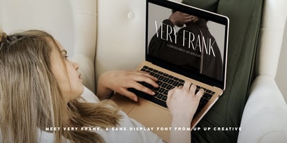 Very Frank Font Poster 2