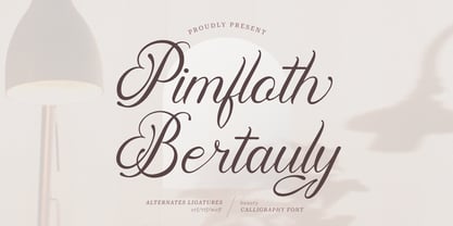 Pimfloth Bartauly Font Poster 1