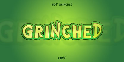 Hot Grinches Font Poster 3