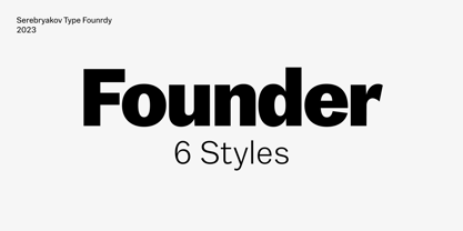 Founder Font Poster 1