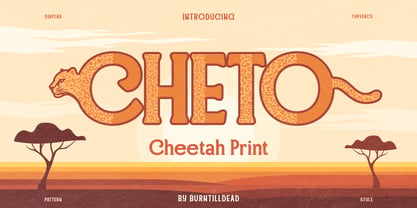 Cheto Font Poster 1