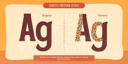 Cheto Font Poster 5