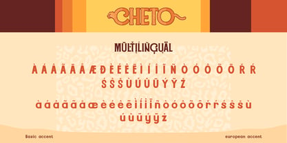 Cheto Font Poster 9