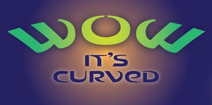 Curved Font | Webfont & Desktop | MyFonts