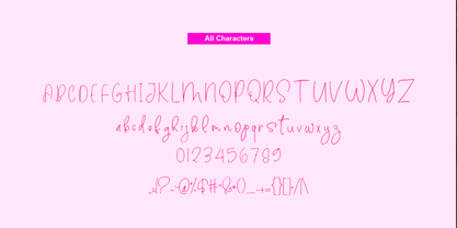 Cute Gadis Font Poster 4