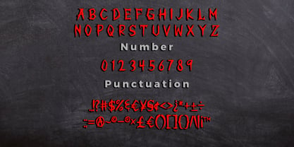 Teddon Font Poster 6