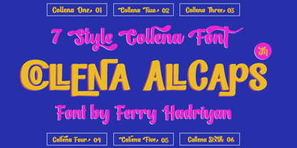 FH Collena Font Poster 1