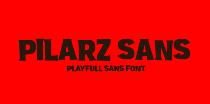 Pilarz Sans Font Poster 1