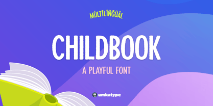 Childbook Font Poster 12