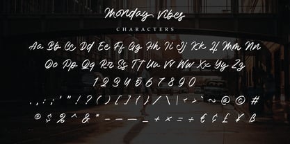 Monday Vibes Font Poster 9