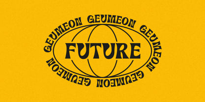 Geumeon Font Poster 2