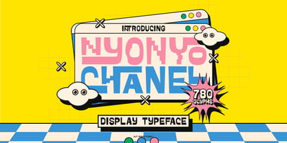 Nyonyo Chanel Font Poster 1