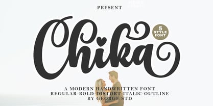 Chika Font Poster 1