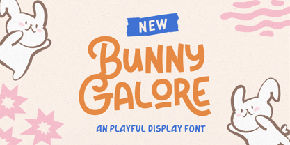 Bunny Galore Font Poster 1