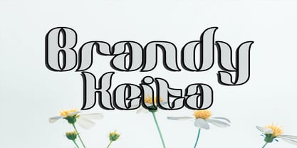 Brandy Keita Font Poster 2