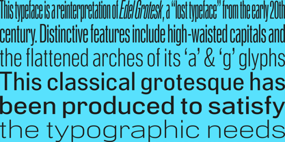 PG Grotesque Font Poster 10